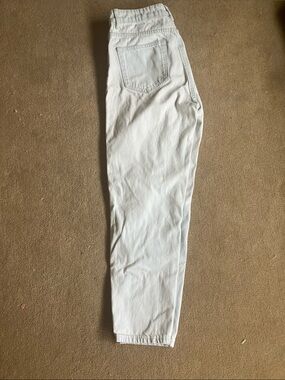 Zara Light Blue High-Rise Jeans
